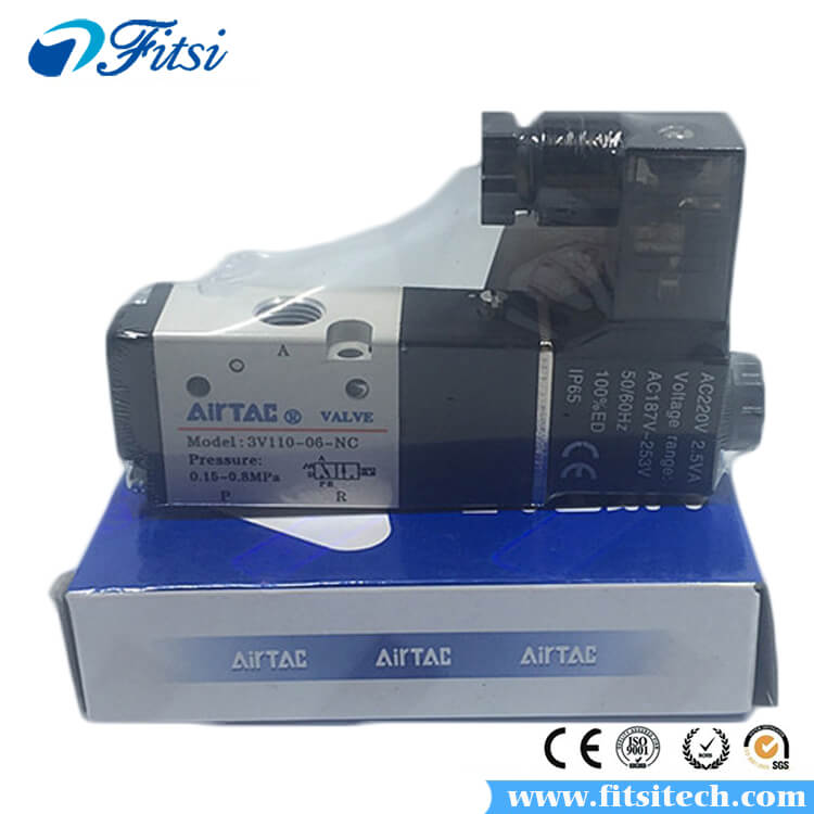 3V110-06-NC 12V DC Solenoid Valve